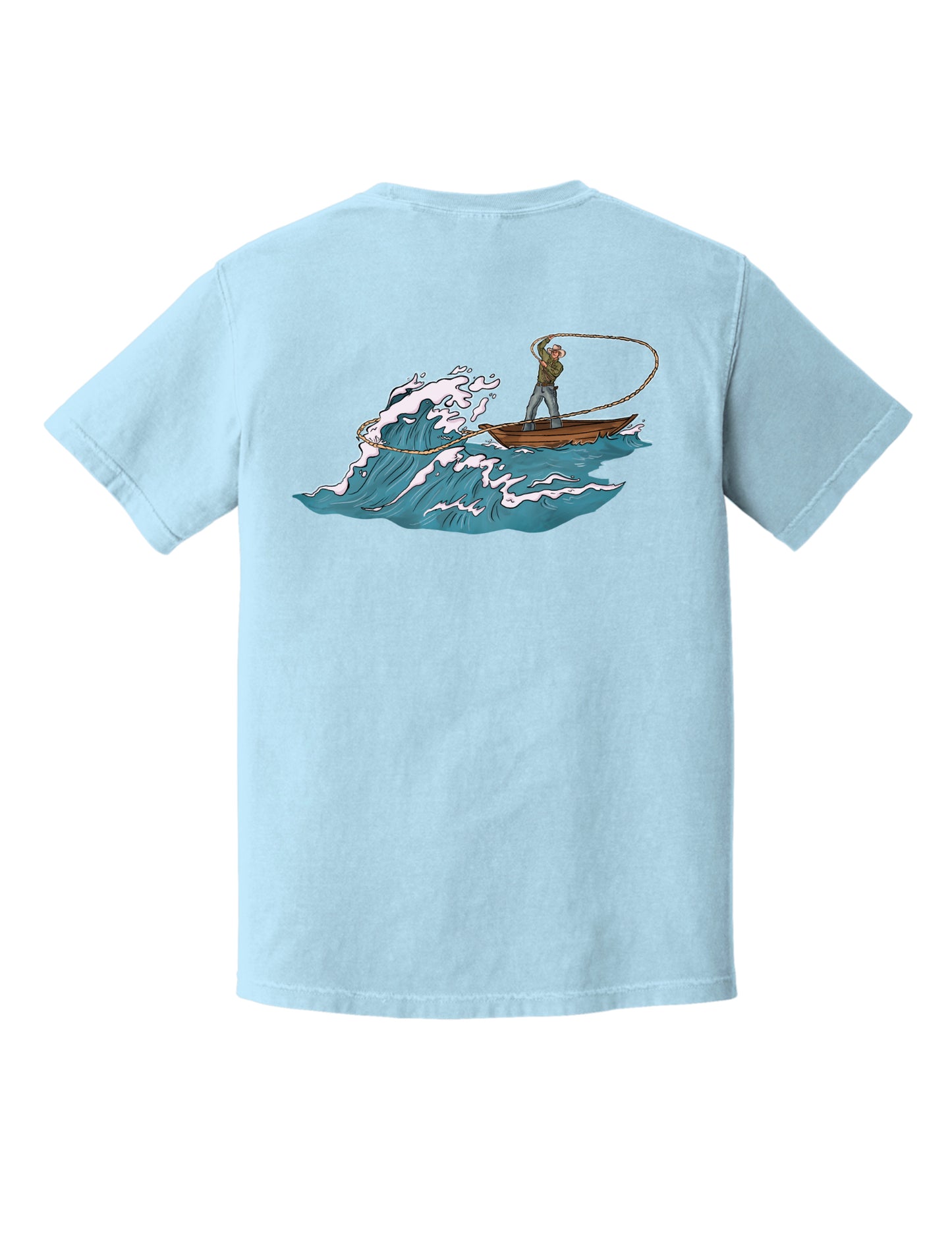 The Cowboy And The Sea T- Shirt
