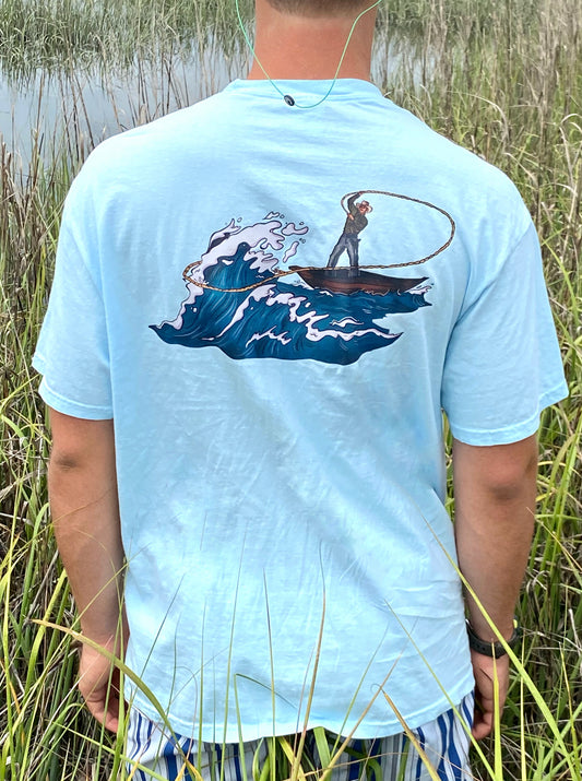 The Cowboy And The Sea T- Shirt